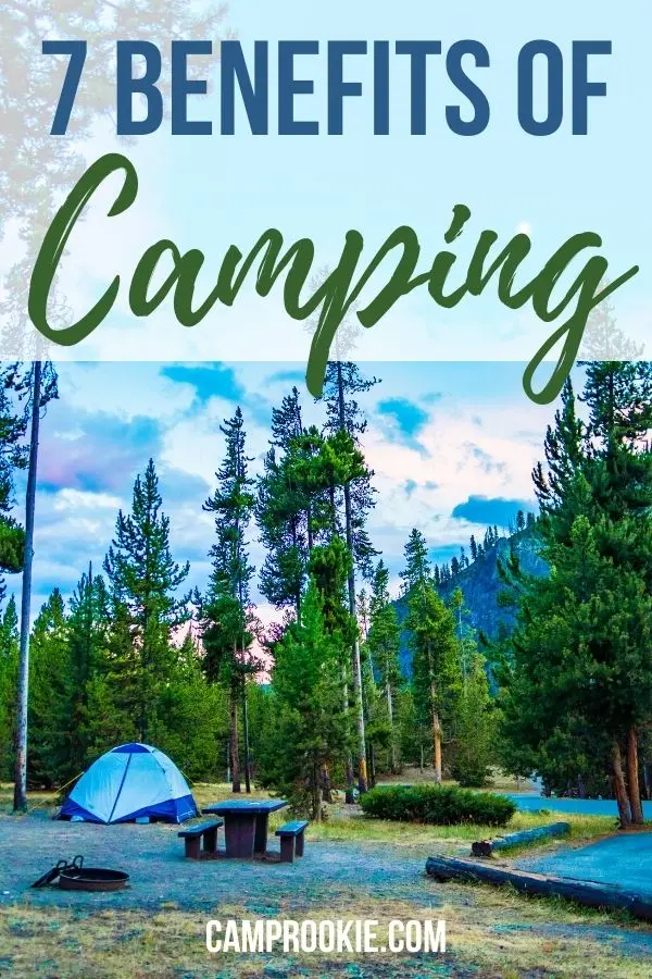 Top 7 health benefits of camping
